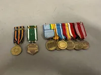 Originale Amerikanske miniture medaljer