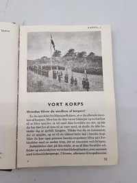 Originalt dansk spejderlot + lommebog fra 1943