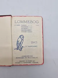 Originalt dansk spejderlot + lommebog fra 1943