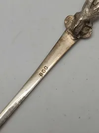 Original ske af 800 sølv - vægt på sidste billede