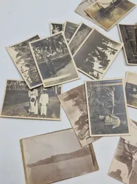 Samling fotos mm. Tur til Østen 1918 Beskrivelser er bagpå fotos