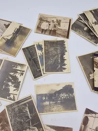 Samling fotos mm. Tur til Østen 1918 Beskrivelser er bagpå fotos