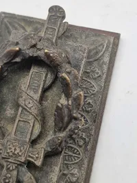 Original ww1 brevpresse, lavet som monument.  veludført