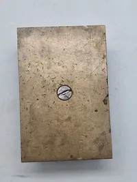 Original ww1 brevpresse, lavet som monument.  veludført
