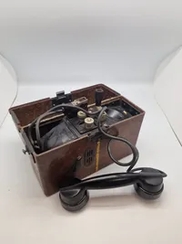 Original tysk FF-33 felttelefon - ww2