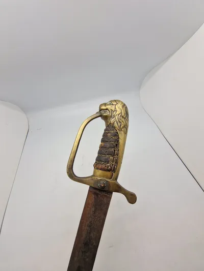 Original Dansk artillerisabel model 1802