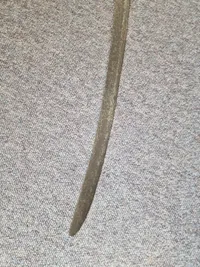 Original Dansk artillerisabel model 1802