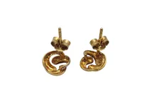 Originale 14 karat guld ørestikker