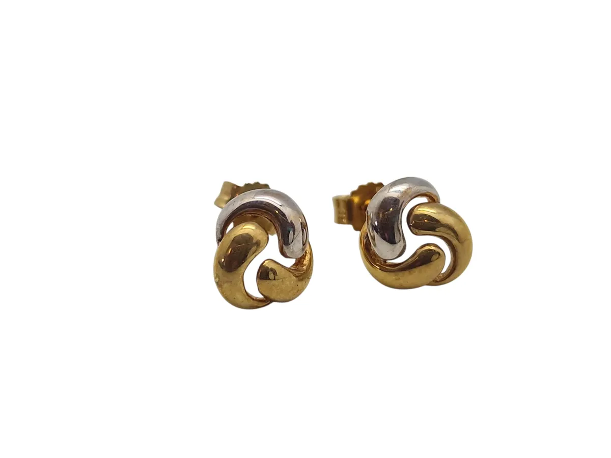 Originale 14 karat guld ørestikker