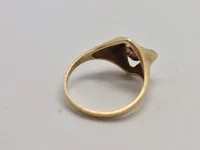 Original 14 karat guldring, vægt 2.9 gram