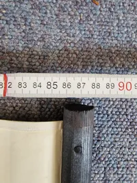 Original undervisningsplakat for Fænghætteskrue M/40S