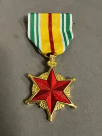 Original medalje sydvietnam, såret i kamp