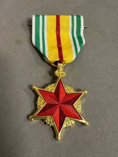 Original medalje sydvietnam, såret i kamp