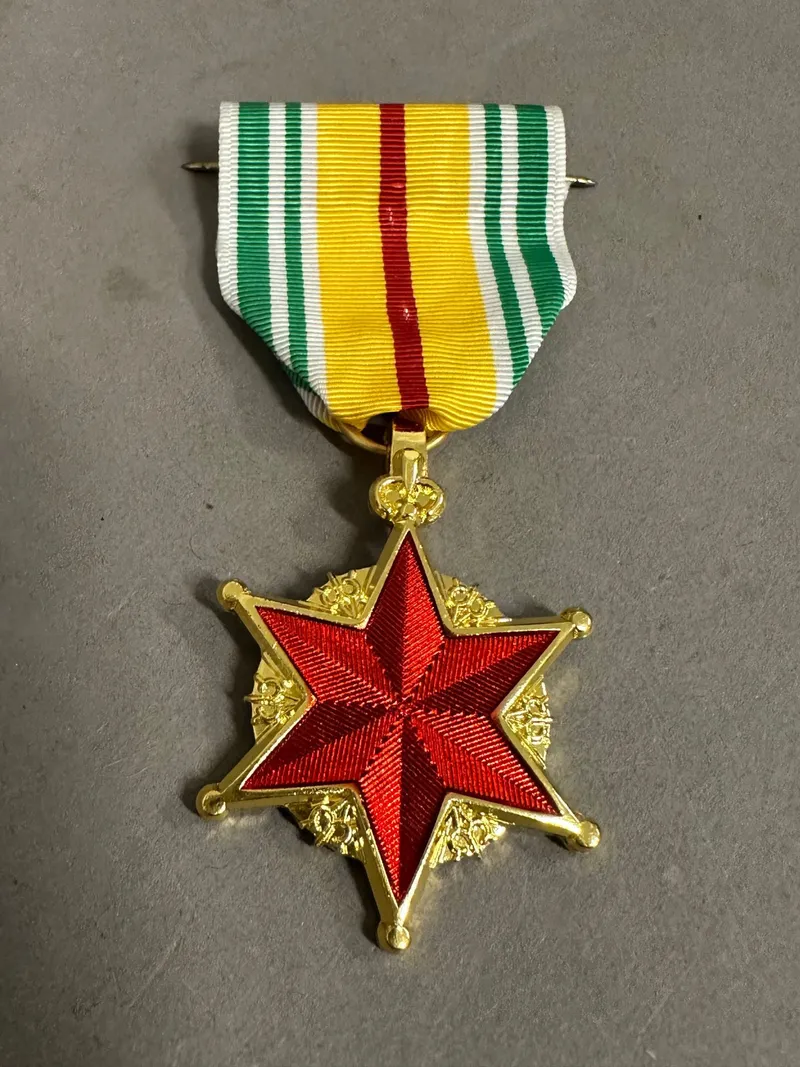 Original medalje sydvietnam, såret i kamp
