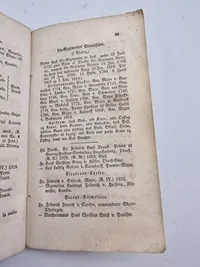 Calenderover
alle ved den Kongelige Danske Armee samt de Vestindiske, Guineiske og Ost indiske Tropper ansatte Officerer og øv rige Betiente, saavelsom over Borger- våbninger og fricvillige Corps 1832