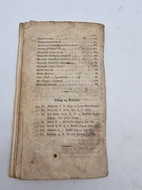 Calenderover
alle ved den Kongelige Danske Armee samt de Vestindiske, Guineiske og Ost indiske Tropper ansatte Officerer og øv rige Betiente, saavelsom over Borger- våbninger og fricvillige Corps 1832