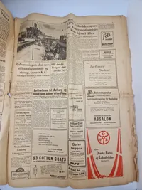 Original avis fra maj dagene 1945