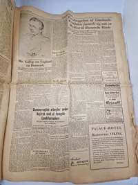 Original avis fra maj dagene 1945