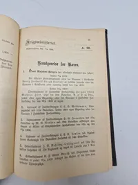 Krigsminifteriets
Kundgørelser for Hæren. A.
1909.