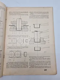 Originalt tysk ww2 blad “Flug Und Werft”