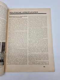 Originalt tysk ww2 blad “Flug Und Werft”