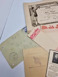 Samling originale tyske ww2 effekter