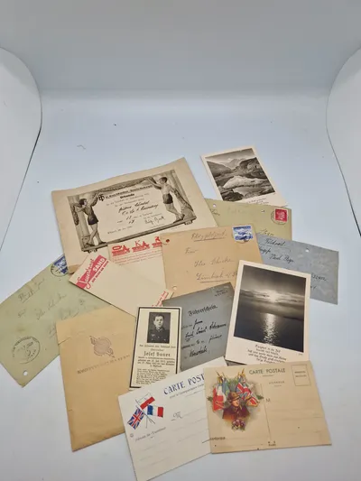 Samling originale tyske ww2 effekter