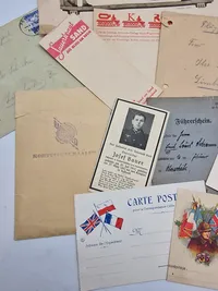 Samling originale tyske ww2 effekter