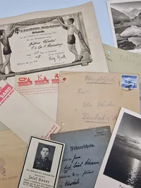 Samling originale tyske ww2 effekter