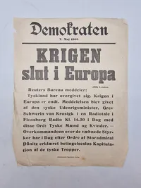 Original dansk spiseseddel