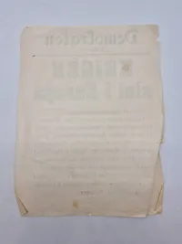 Original dansk spiseseddel
