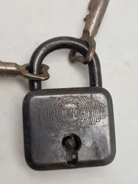 Gavo lås med to nøgler