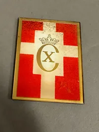 Originalt Christian X spejl WW2