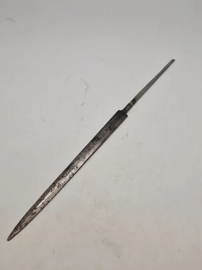 Original klinge for Luftwaffe daggert type 2. Ikke færdiggjordt