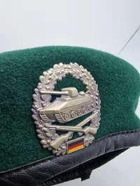 Original tysk panser baret - Bundeswehr