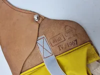 Originalt tysk pistolhylster anvendt af det det hemmelige politi under den kolde krig