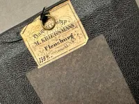 Samling Ambrotyber Hidrører fra Hofman Bang familien på Hofmansgave godset Fyn