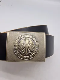 Originalt Bundeswehr bælte med spænde