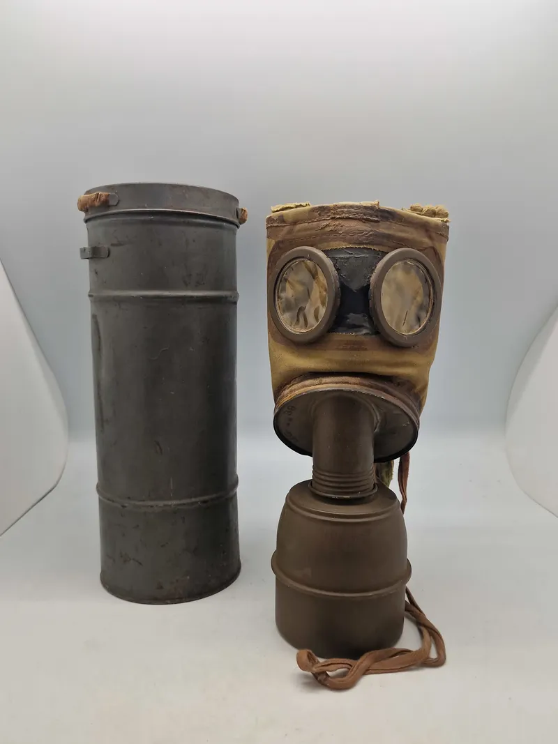 Sjælden original French Army TS-38-TO gasmaske - ww2