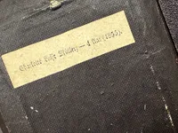 Samling Ambrotyber Hidrører fra Hofman Bang familien på Hofmansgave godset Fyn