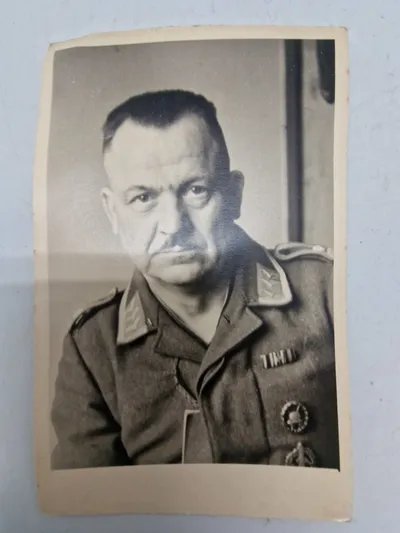 Originalt tysk ww2 postkort størelse