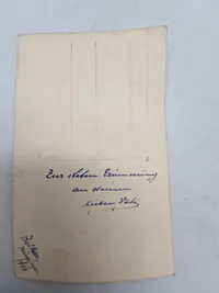 Originalt tysk ww2 postkort størelse