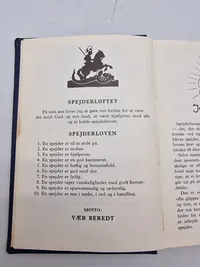 Originalt dansk spejderlot + lommebog fra 1943