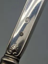 Smørekniv med greb af 830 sølv