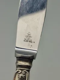 Smørekniv med greb af 830 sølv