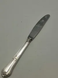 Smørekniv med greb af 830 sølv