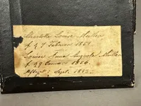 Samling Ambrotyber Hidrører fra Hofman Bang familien på Hofmansgave godset Fyn