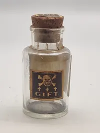 Original apotekerflaske til gift