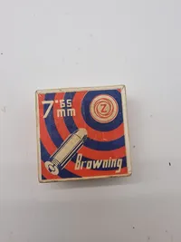 Samling originale patronæsker fra 1930’erne og ww2
