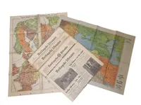 Originale ww2 aviser & kort
